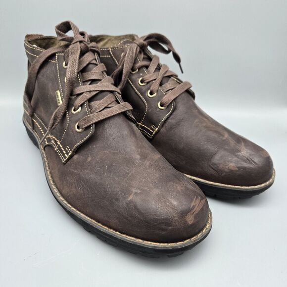 Timberland Gore-Tex Kings Bay Mens Size 11.5M Brown Chukka Boots - Picture 4 of 11